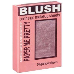 Mary-Kate & Ashley Paper Me Pretty Blush On The Go Makeup Sheets 50 Sheets
